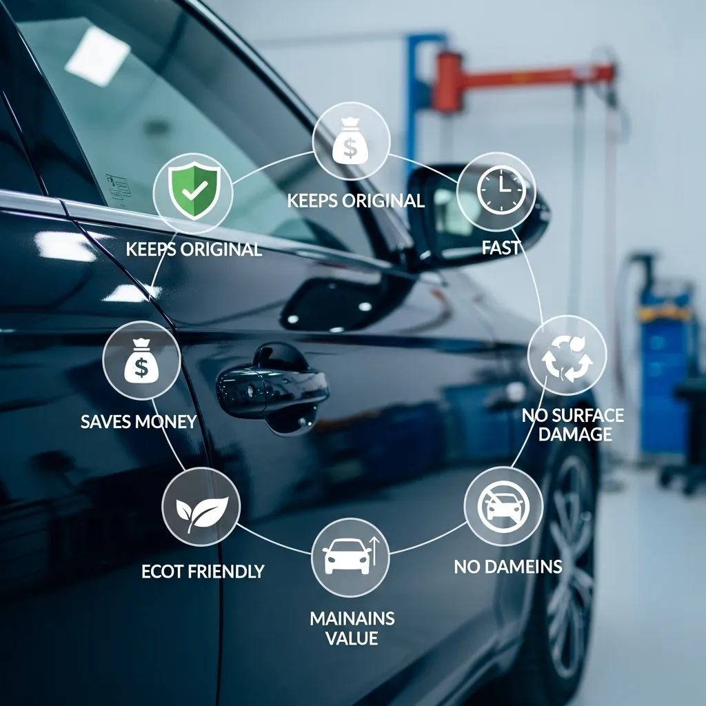 Benefits of paintless dent repair Sharjah